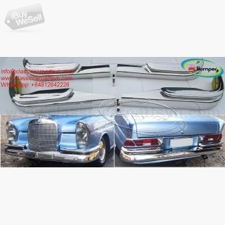Mercedes W111 W112 Fintail Saloon bumpers (1959 - 1968) (California ) Inglewood