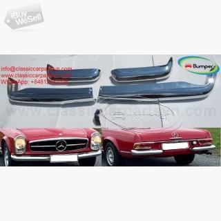 Mercedes Pagode W113 bumpers without over rider